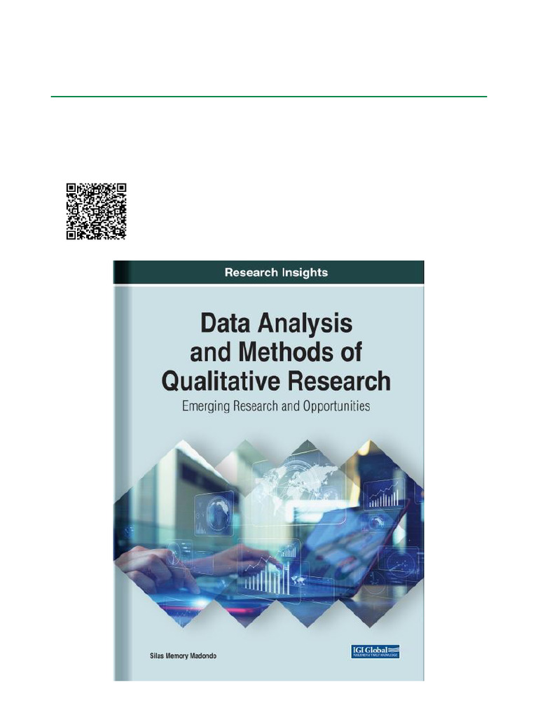 Data Analysis and Methods of Qualitative Research Emerging Research and ...