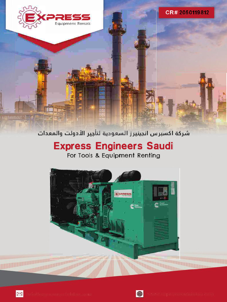 Express Generators Company Profile | PDF | Economies | Business