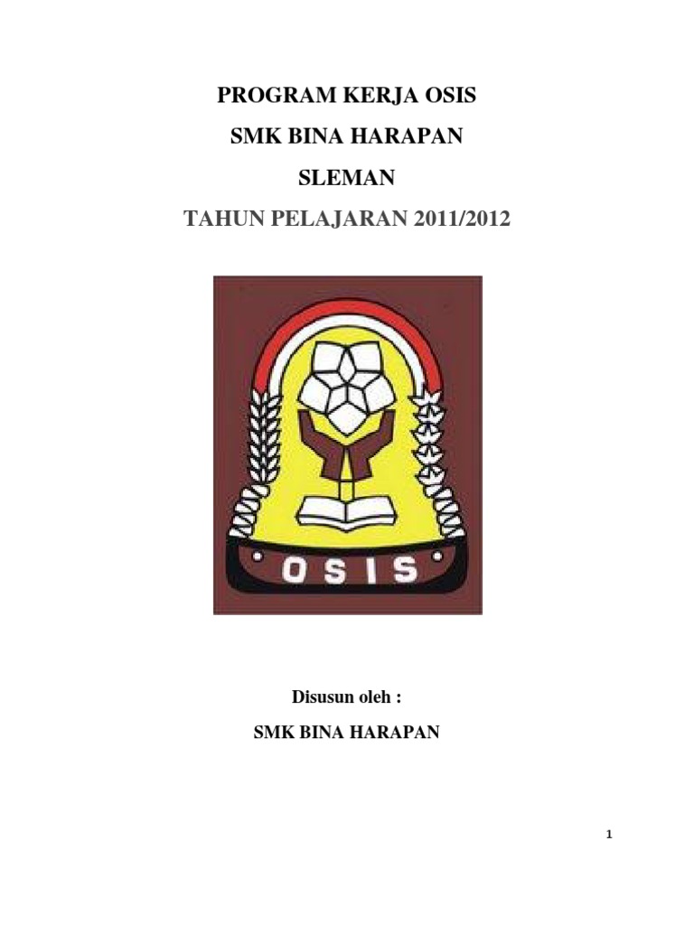 Laporan Pertanggung Jawaban Kerja Osis 1