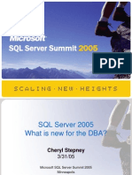 04 SQL Summit DBA Internals