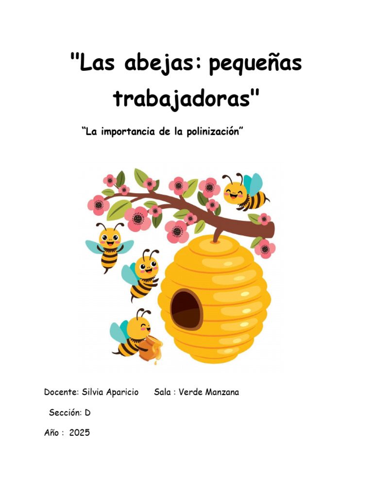 Las Abejas Proyecto Feria 2026 | PDF | Colmena | Miel