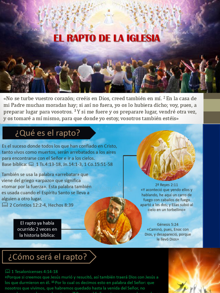 02 - El Rapto de La Iglesia | PDF | Éxtasis | Cristo (título)
