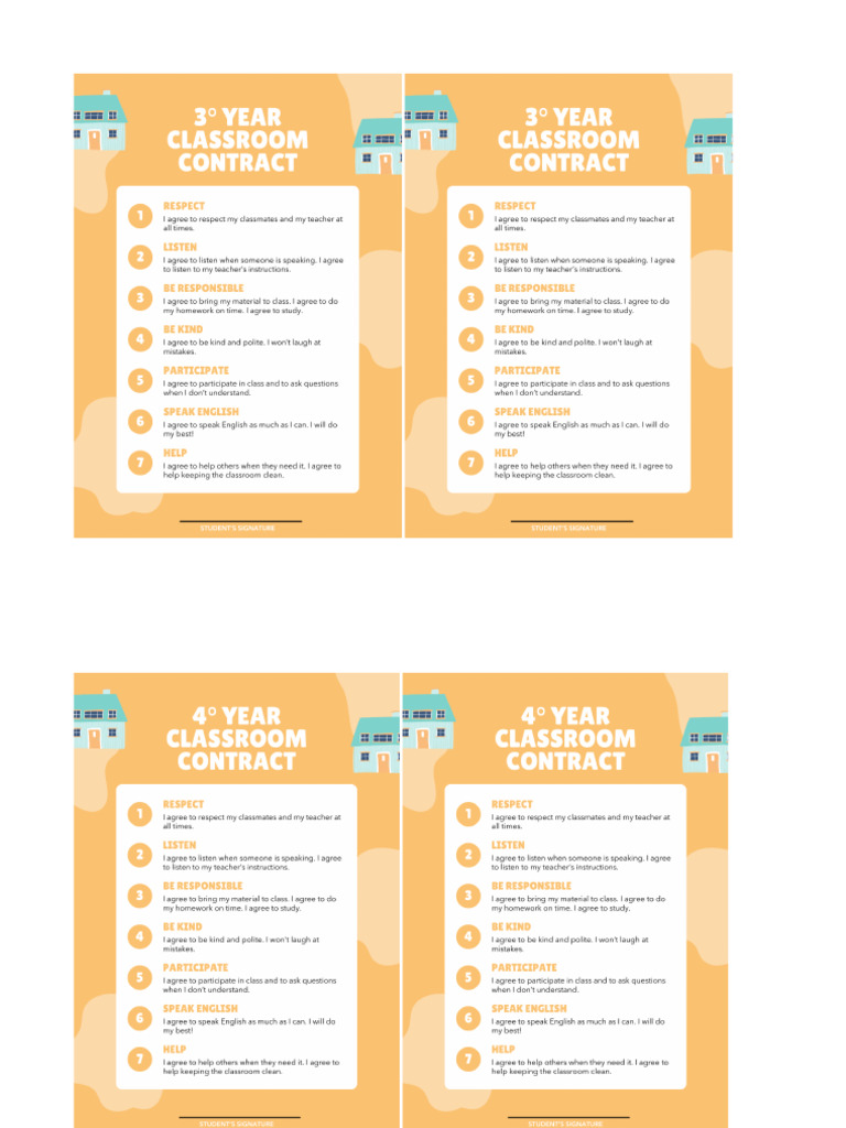 Class Contract Ima | PDF