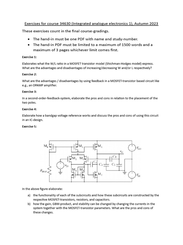 Exercise II | PDF