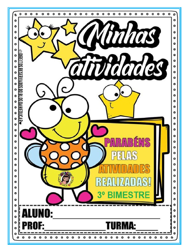 Capa Atividade 3º Bimestre | PDF