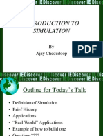 Introduction To Simulation: by Ajay Chedudoop