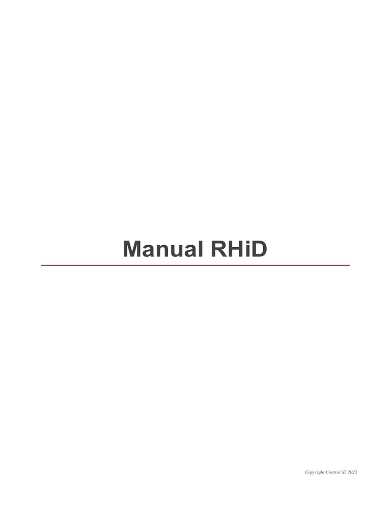 Manual RHiD | PDF | Hora extra | Android (sistema operacional)