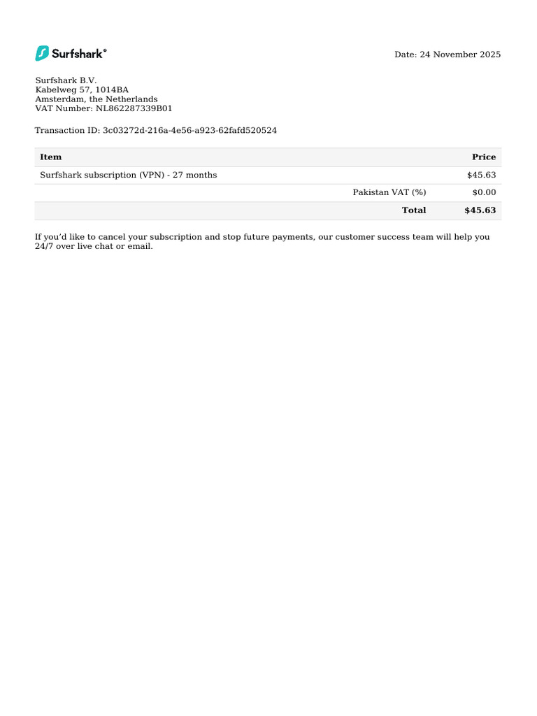 Receipt | PDF