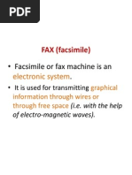 Facsimile or Fax Machine Is An