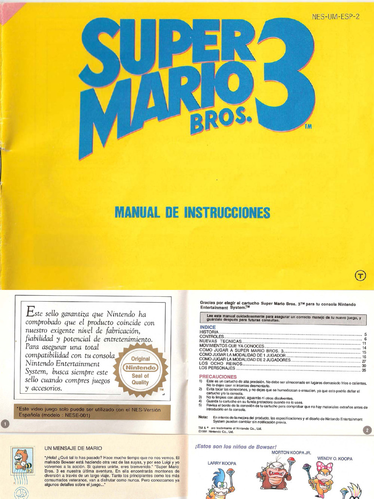 Super Mario Bros 3 | PDF