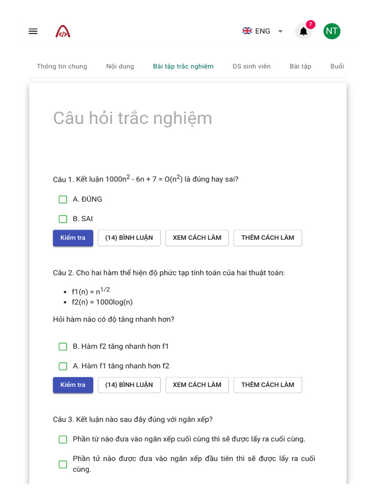 HUSTack Trialexam | PDF