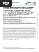 Framework for Movement Analysis in PT | PDF | Physical Therapy | Motor ...