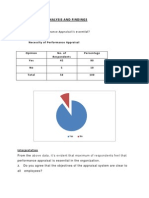 DATA ANALYSIS REVEALS EMPLOYEE VIEWS ON PERFORMANCE APPRAISAL