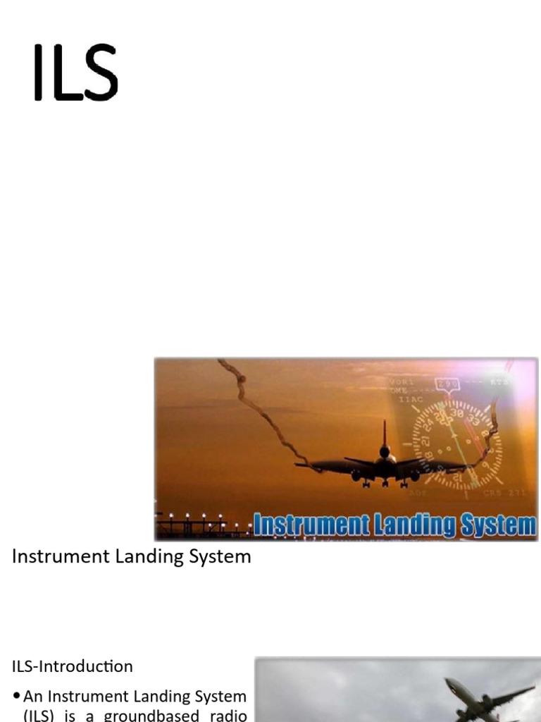 Instrument Landing System (ILS) | PDF | Electronics | Aircraft