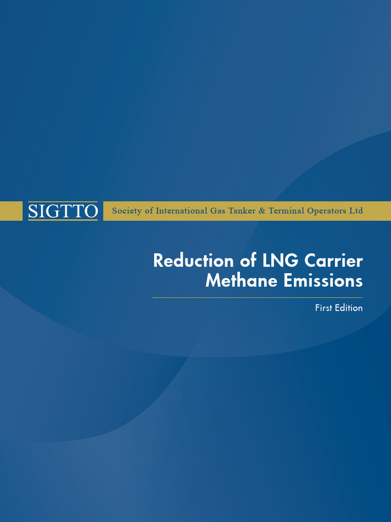 Sigtto Reduction of LNG Carrier Methane Emissions | PDF