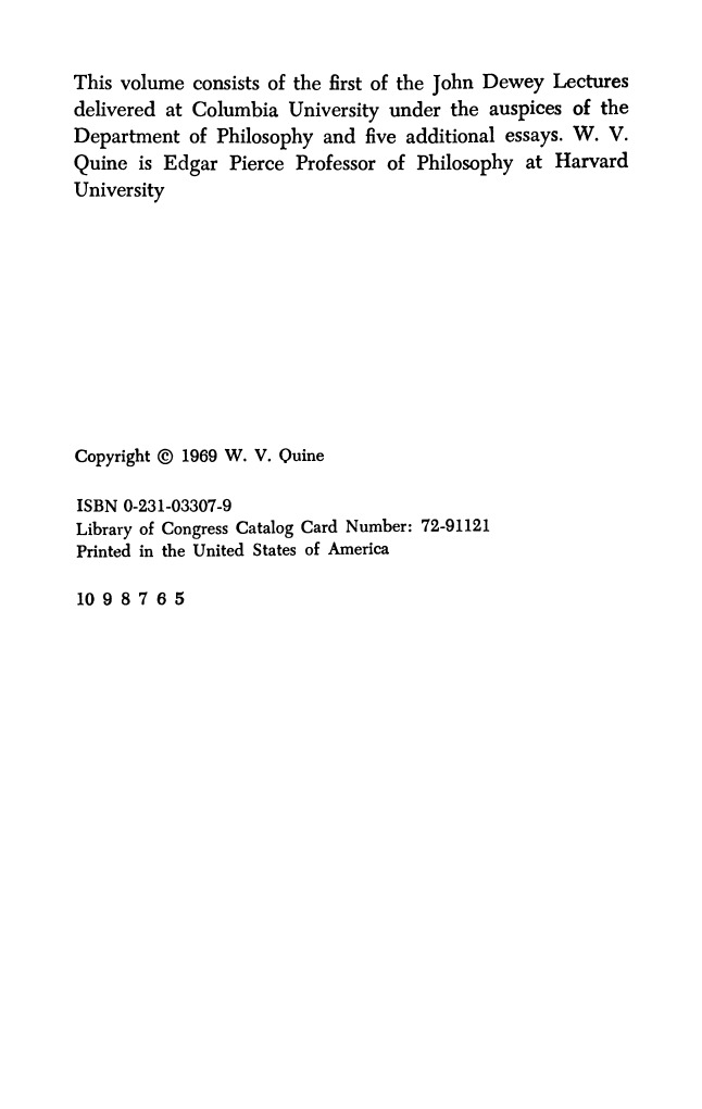 Ontological Relativity