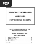 Industry Standards Music 04292009