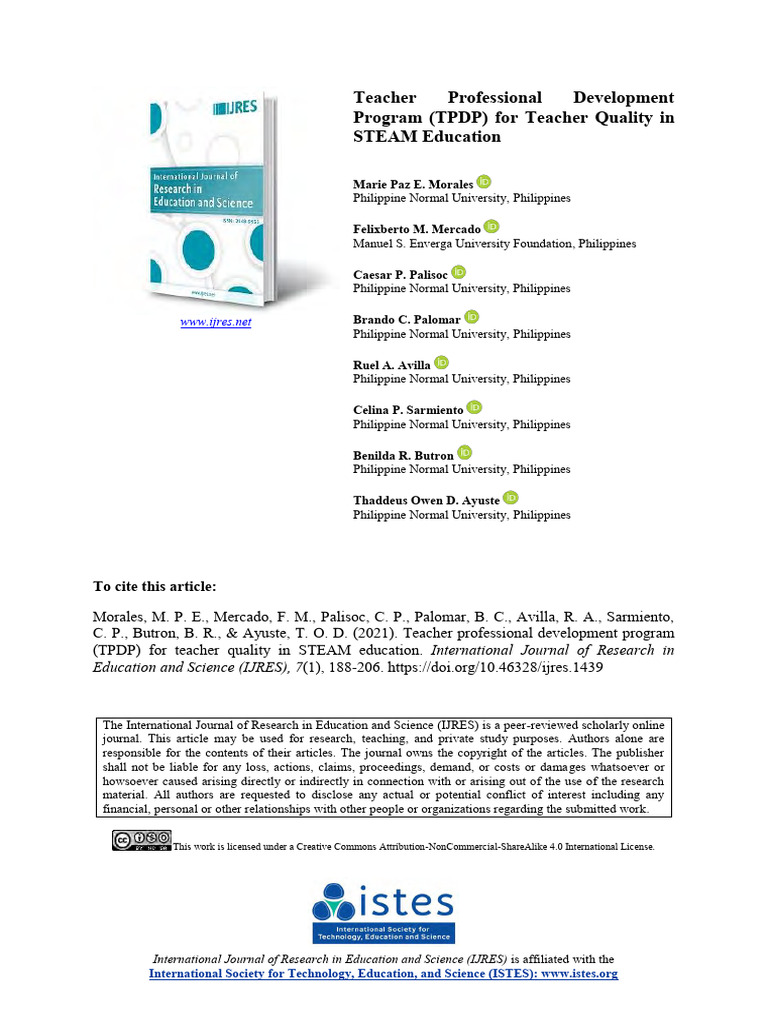 Teacher Professional Development | PDF | Educational Assessment | Learning