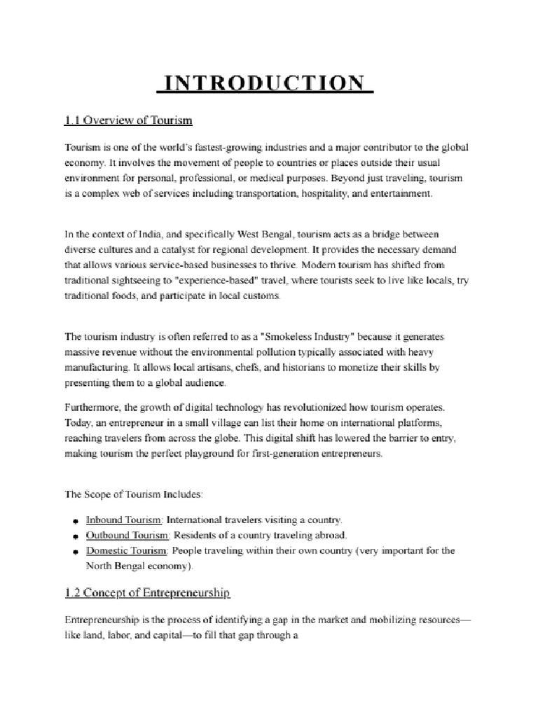 TOURISM Project (2) | PDF