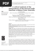 Dual Reporting Lines and Independence | PDF | Internal Audit | Business