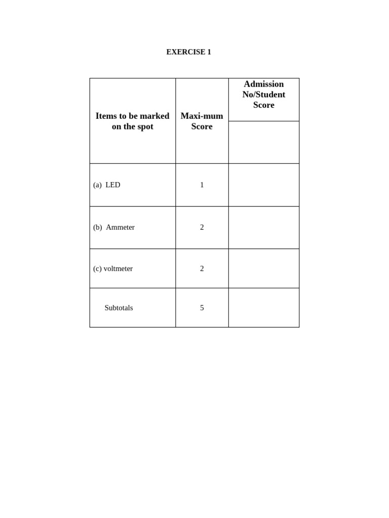 448-2 Form 3 Onspot Score-Sheet | PDF