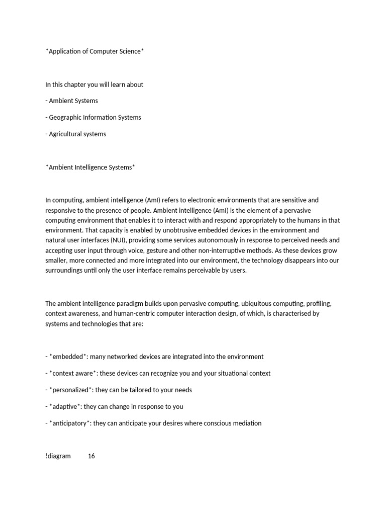 Application of Computer Science | PDF | Geographic Information System ...