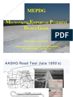 MEPDG Mechanistic Empirical Pavement Design Guide Overview