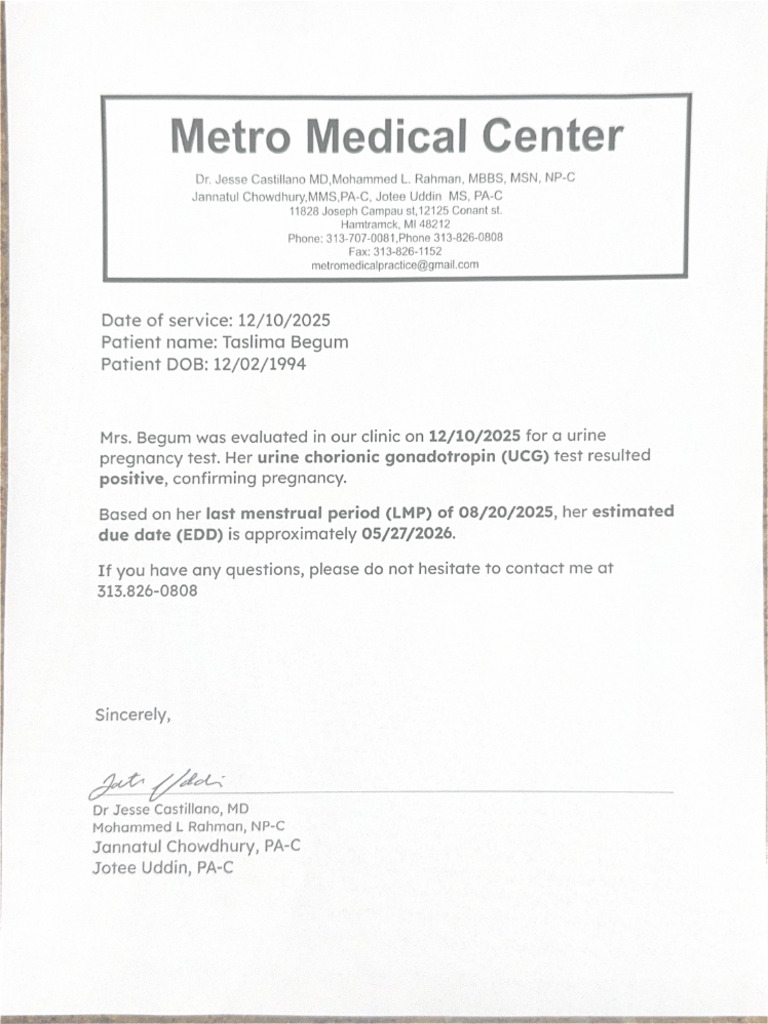 Metro Medical Center | PDF