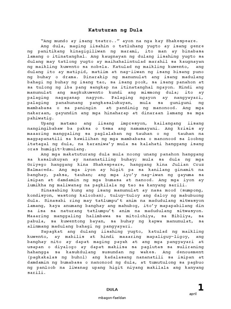 Dula | PDF
