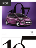 Download Peugeot 107 Brochure by UZNAPM SN100681080 doc pdf