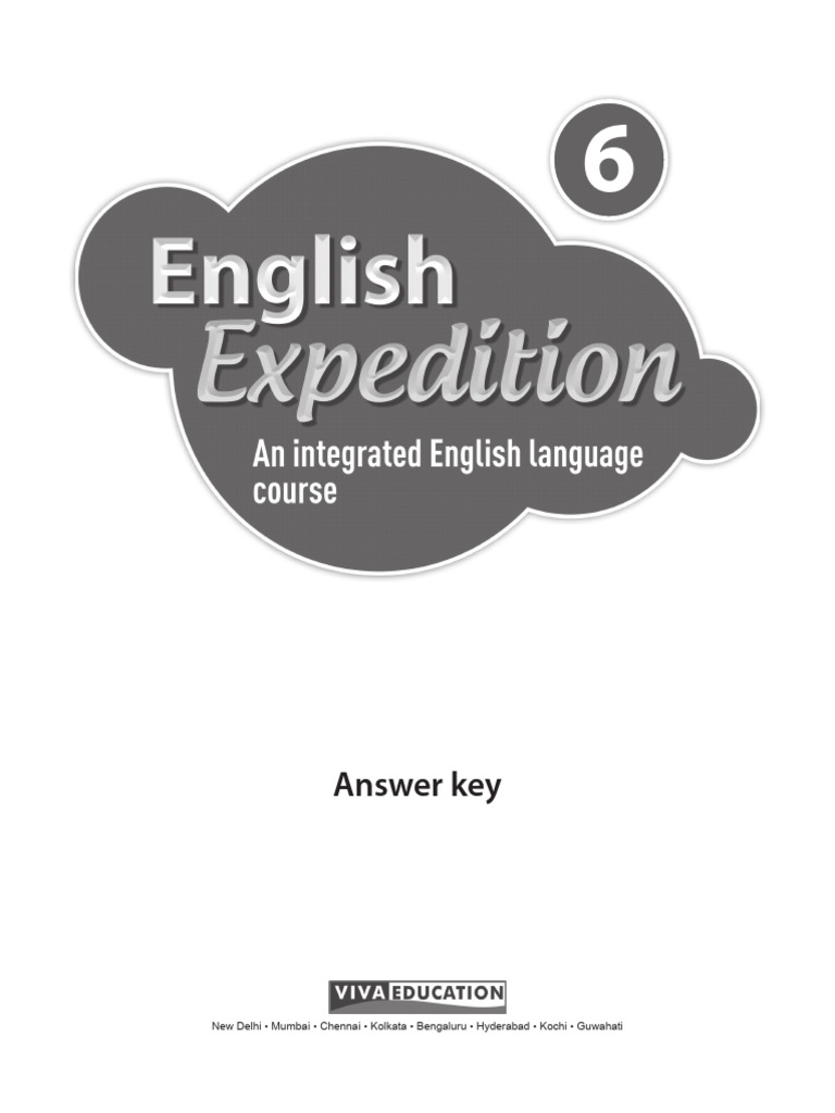 English Expedition Answer Key Class 6 | PDF | Adverb | Anne Frank