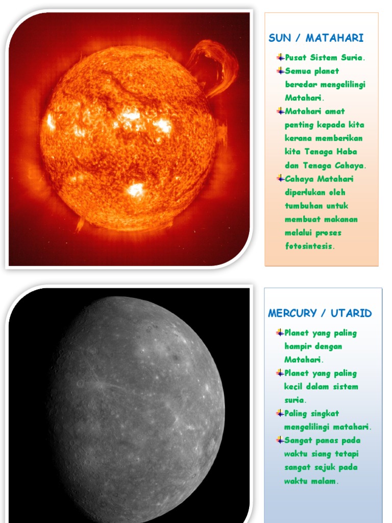Susunan Planet Dalam Sistem Suria Pdf