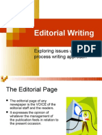 Editorial Writing