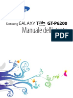 Samsung Tab 7 Plus (GT-P6200) - Manuale Utente