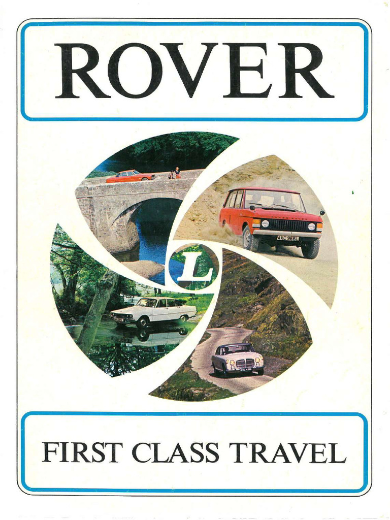 1973 Rover - First Class Travel Brochure. 10-1972 | PDF