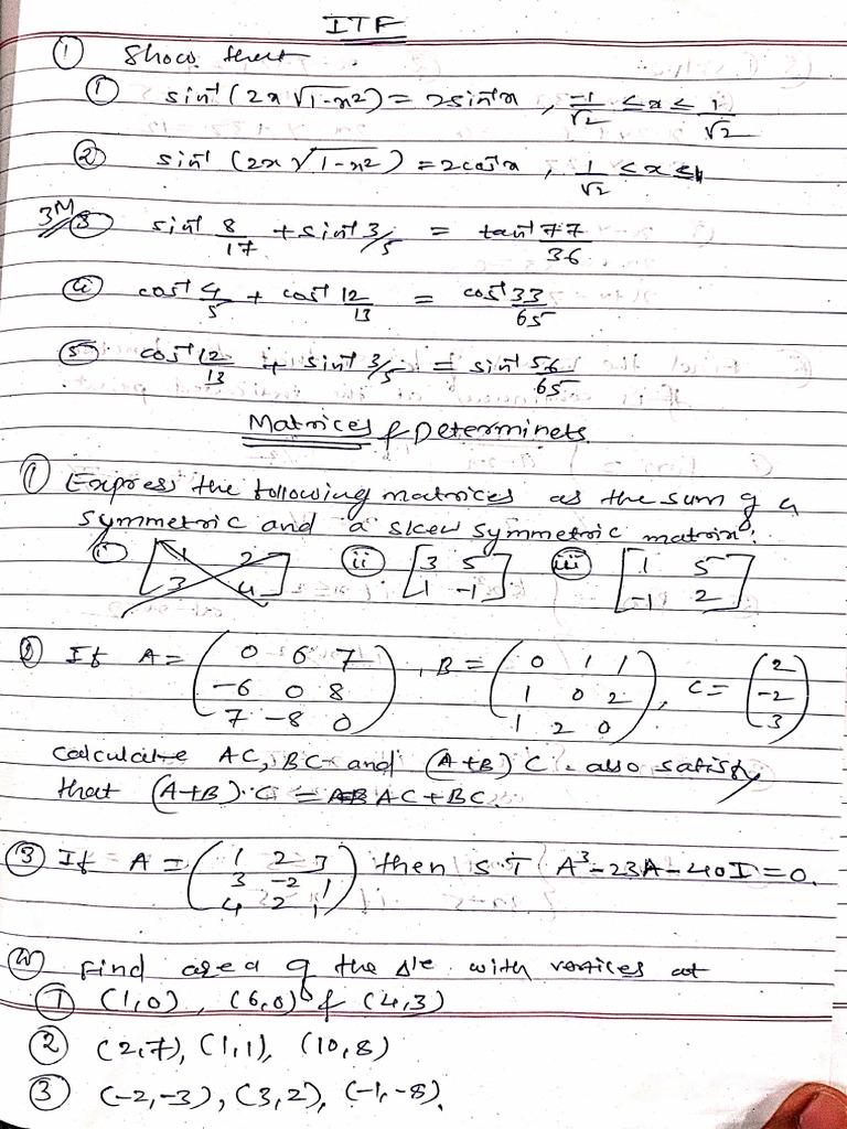 Assignment Sheets For Unit Test 1 | PDF