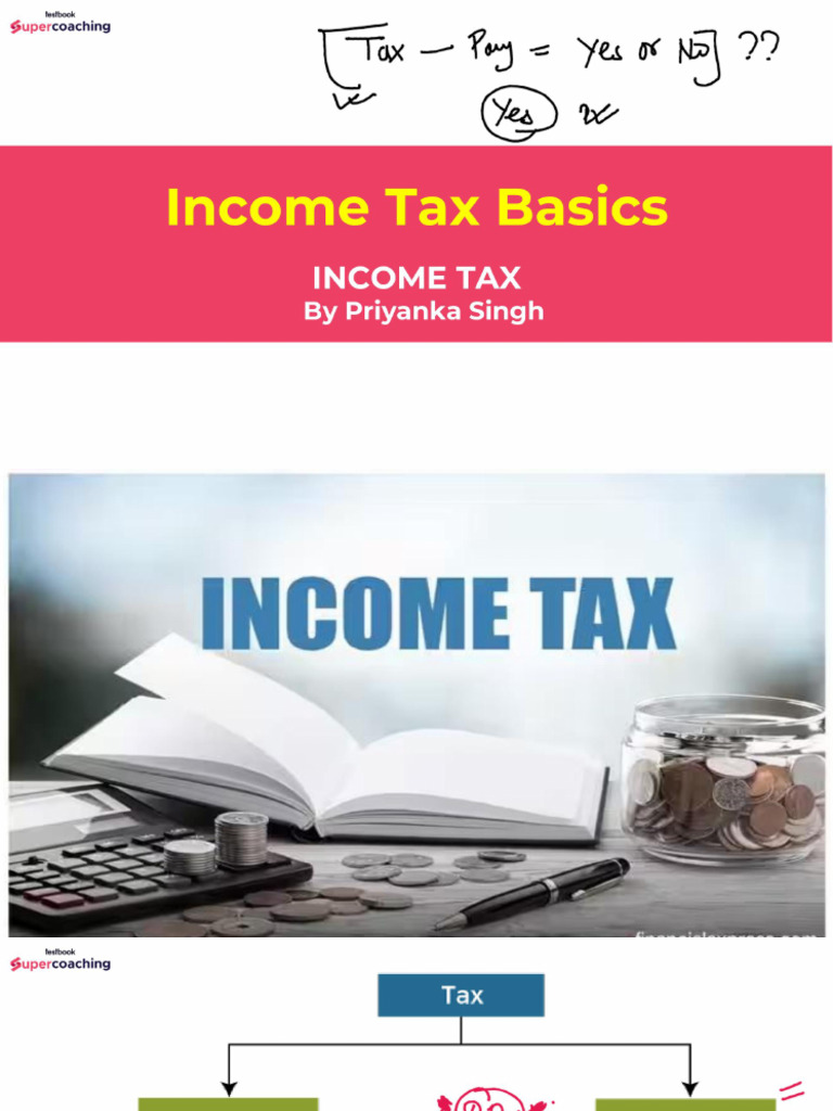 Basics of Income Tax 1715660484 | PDF