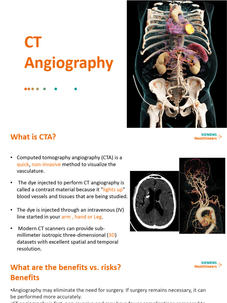 CT Angiography Course Academy | PDF | Angiography | Ct Scan