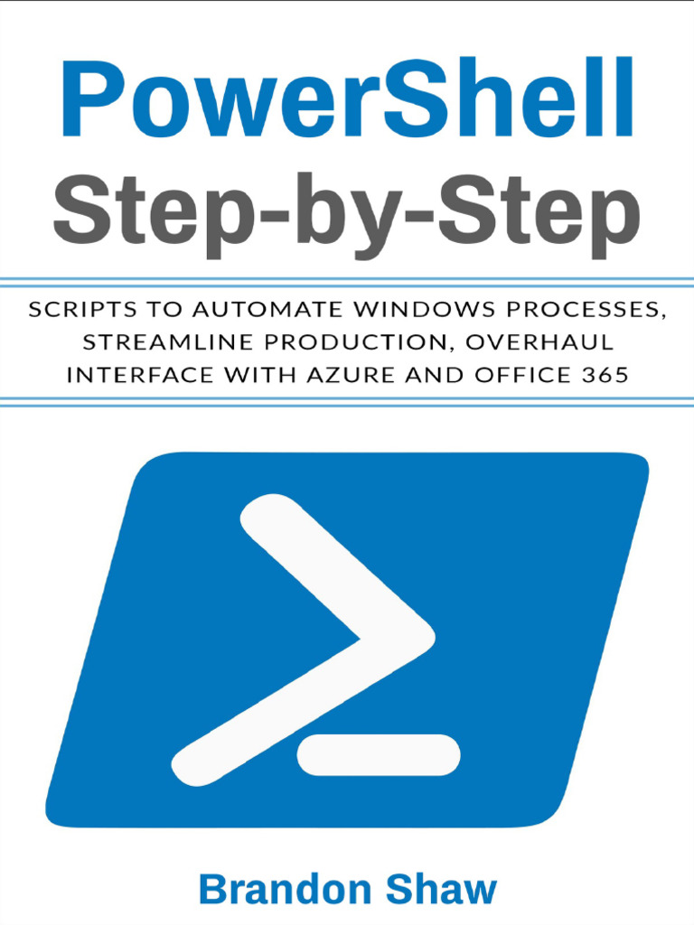 Powershell Step by Step | PDF | Command Line Interface | Software ...
