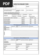 Structural Inspection Request Checklist | PDF