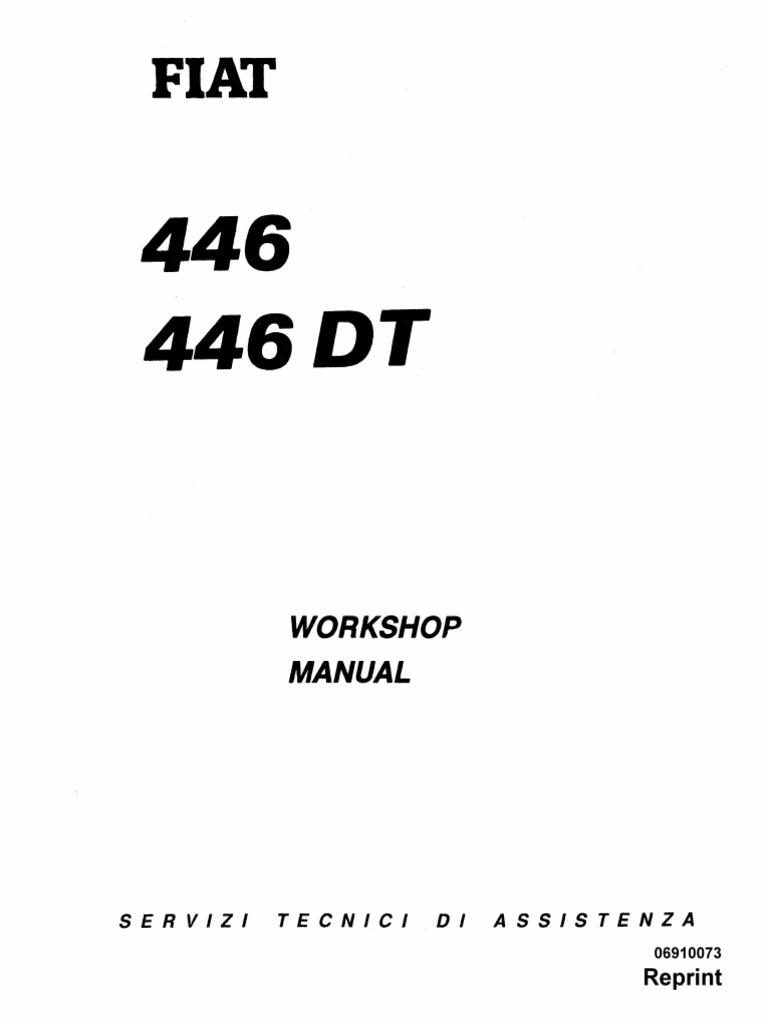FIAT 446 - Rep - GB | PDF