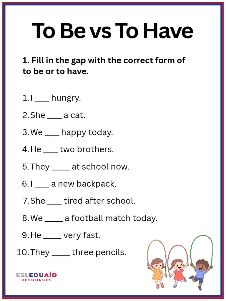 To Be Vs To Have | PDF
