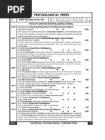 Download CAtalogue for Psychometric Tests by ssazawal SN100684970 doc pdf