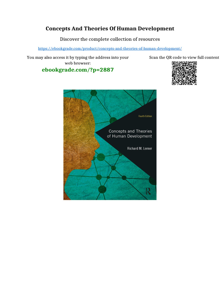 Concepts and Theories of Human Development Download Full Chapters | PDF ...
