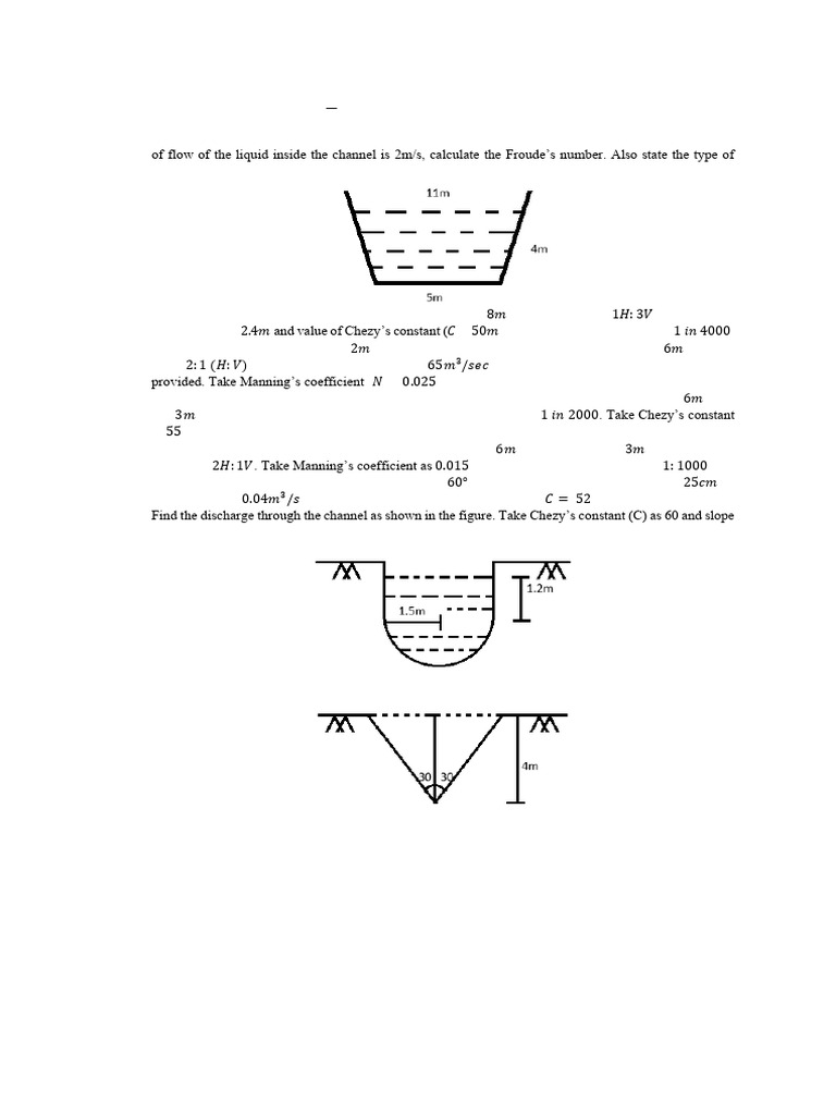 Unit 06 - Open Channel Flow | PDF