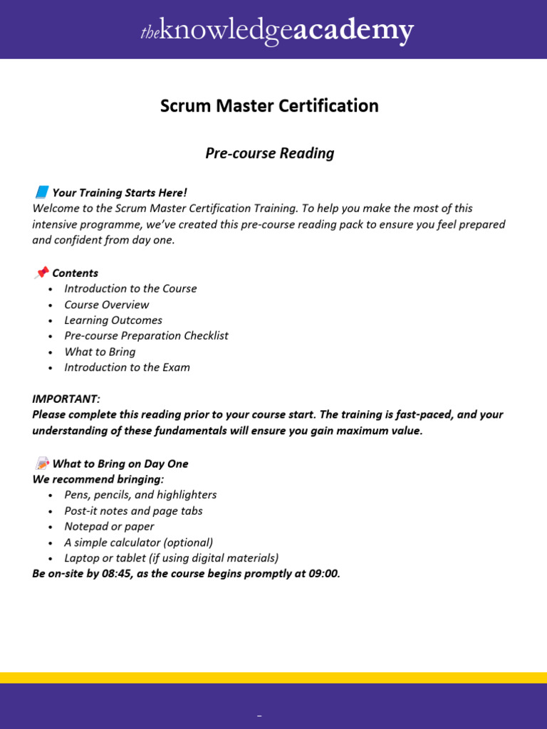 Pre Course Reading | PDF | Software Development Process | Technology ...