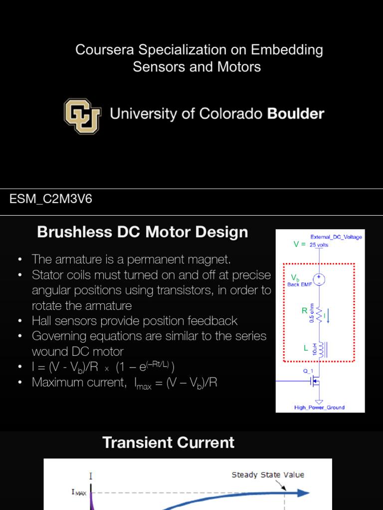 3.6. Driving A Brushless DC Motor | PDF | Electric Motor | Electrical ...