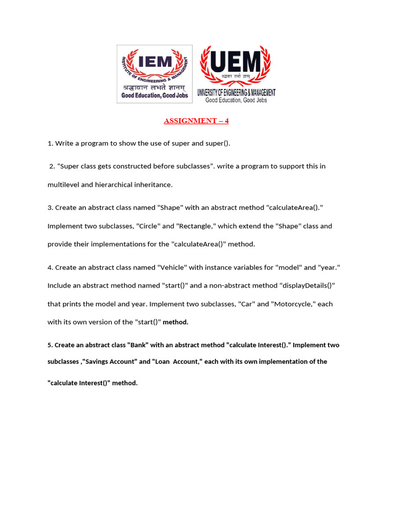 Assignment 4 | PDF