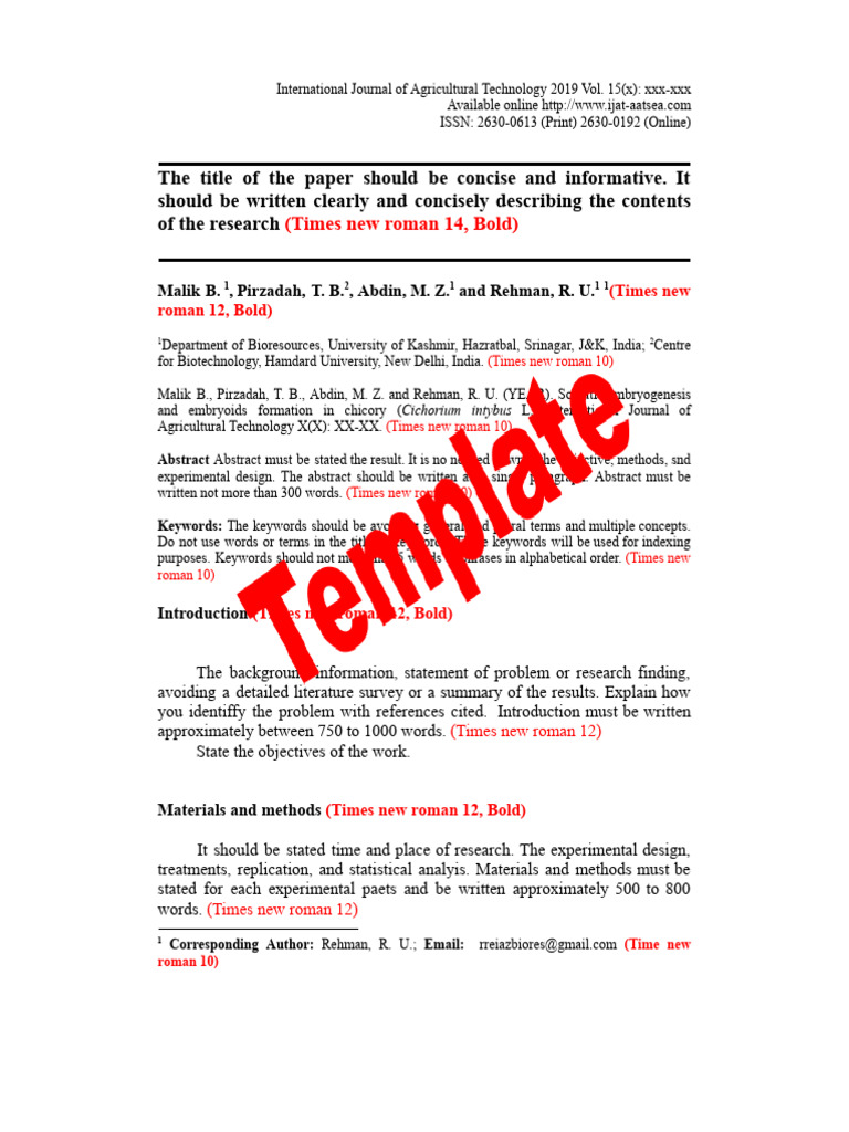 6 IJAT Template 2024 | PDF | Times New Roman | Publishing