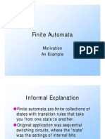 Finite Automata Motivation Example